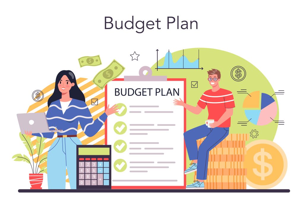 Budgeting concept